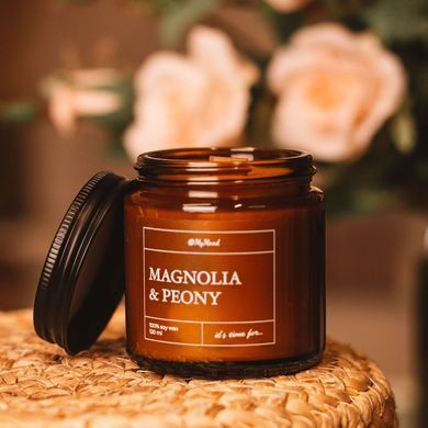 Соєва свічка &ldquo;Magnolia and peony&rdquo; (магнолія та піони)