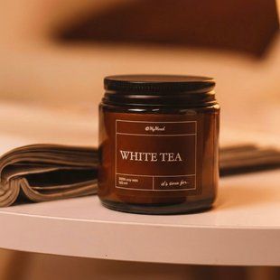 Соєва свічка &ldquo;White tea&rdquo; (білий чай)